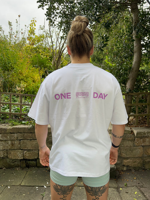 One Day Lilac Oversized Tee