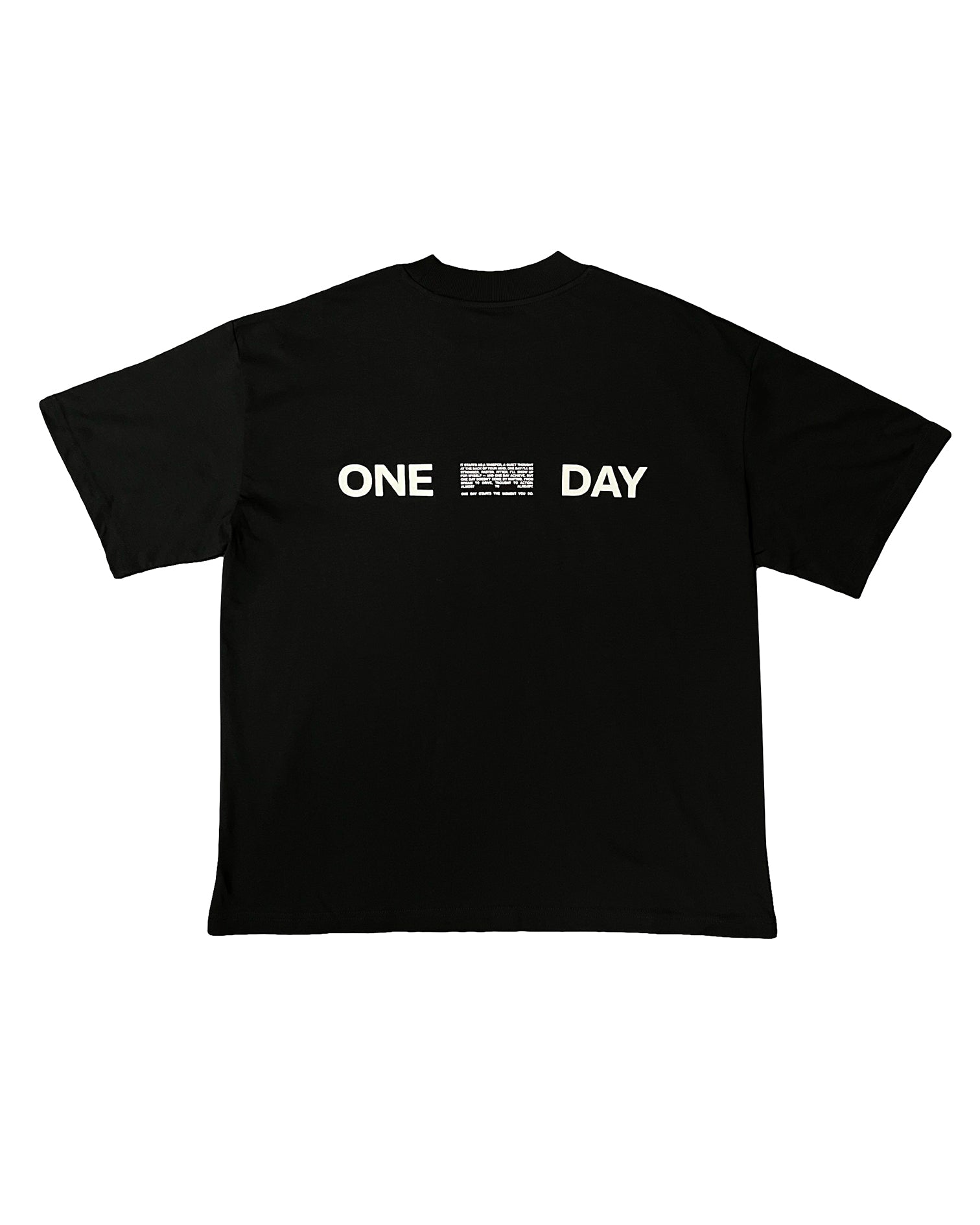 One Day Black Tee