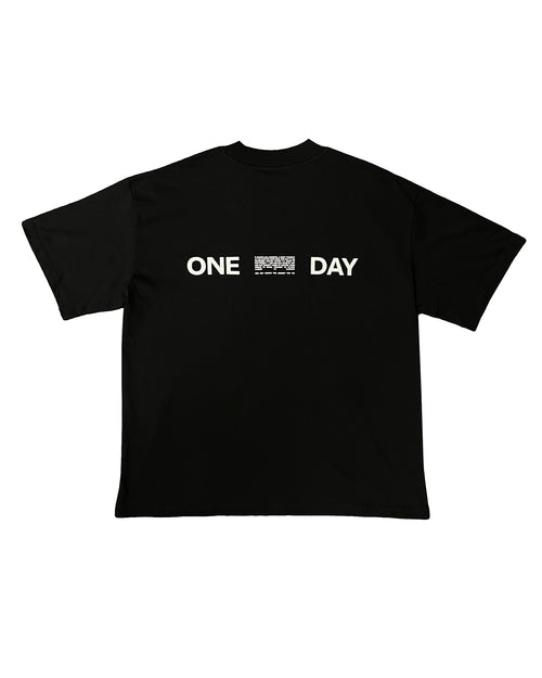 One Day Black Tee