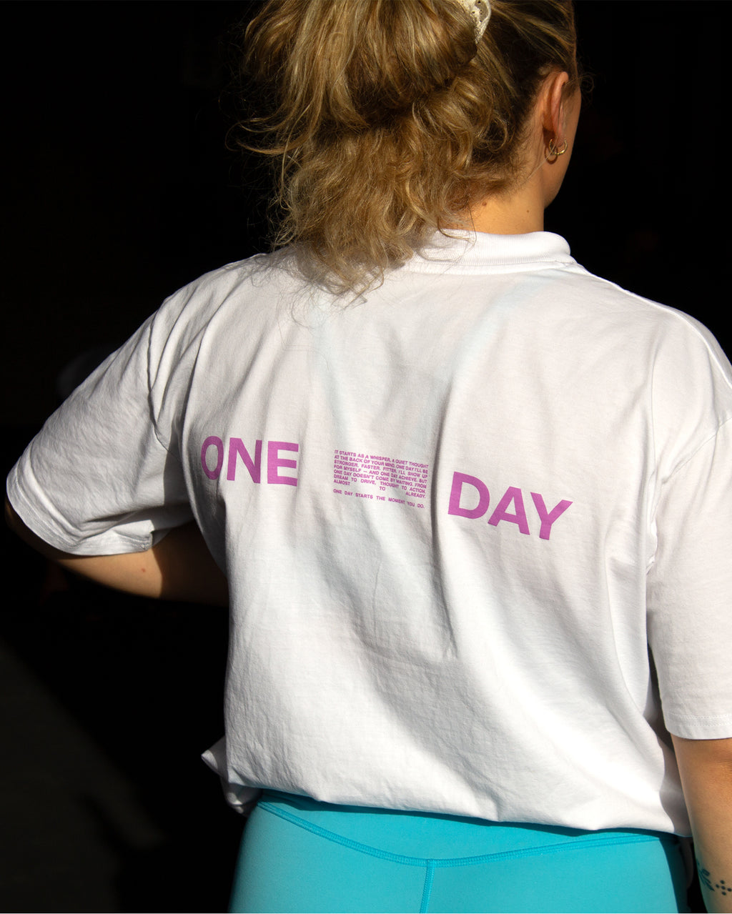 One Day Lilac Oversized Tee