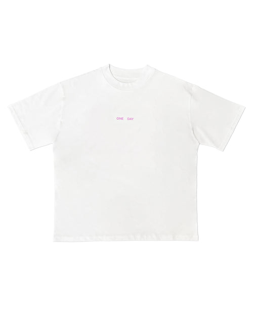 One Day Lilac Oversized Tee